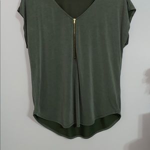 Army green top